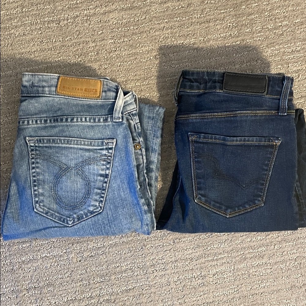 Big Star Jeans - Light Blue and Dark Blue